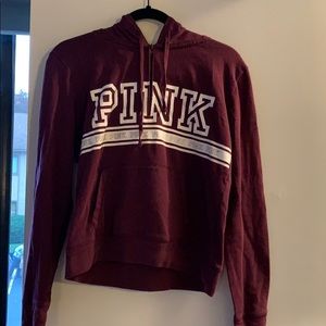 PINK quarter zip sweatshirt